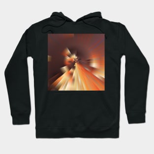 Abstract sun rays Hoodie